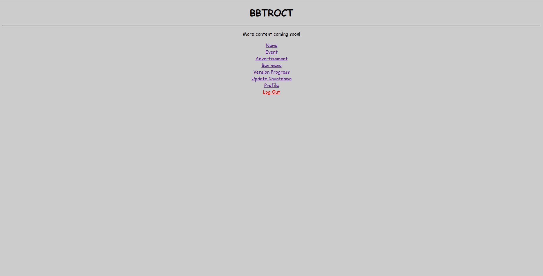 BBTROCT website